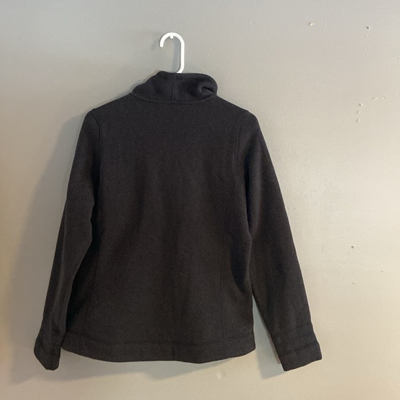 North Face sweater jacket. Black, ladies medium - Picture 3 of 3